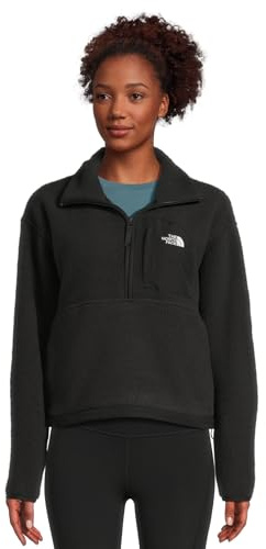 THE NORTH FACE YUMIORI Off Peak 1/2 Zip Damen Fleecejacke Outdoorweste schwarz schwarz