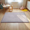 Björn&Schiller Baby Teppich, Krabbelteppich für Babys, 150x200 cm, 2 cm dicker Teppich, Spielmatte, Kinderzimmer Krabbeldecke, rutschfest, weiche Samtmatte, grau, Schritte ohne Auszurutschen