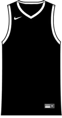 Nike Baby - Jungen Womens Team25 Basketball Stock Jersey - Black Shirt
