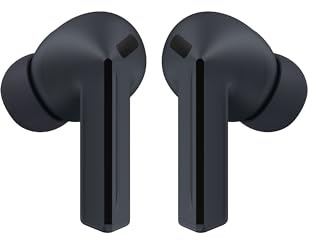 Samsung Galaxy Buds3 FE, auricolari wireless, nero, design lama, suono bilanciato, audio 360, cancellazione attiva del rumore e chiamate chiare (versione Emirati Arabi Uniti)