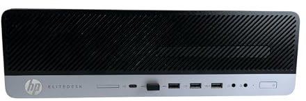 HP EliteDesk 800 G4 Small Form Factor PC Core i5 (8500) 3GHz 8GB 256GB SSD DVD-Writer LAN Windows 11 Pro (UHD Graphics 630)
