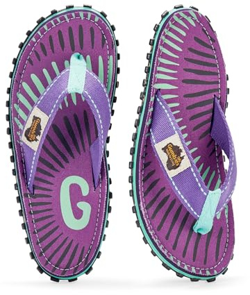 Gumbies Classic - Flip Flops aus recycelten Materialien - robuste Sohle aus wiederverwerteten Autoreifen, ergonomisches Fußbett