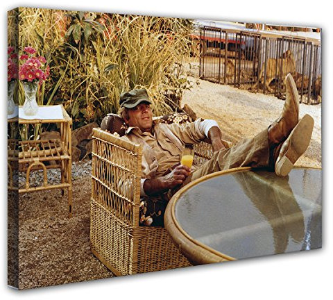 Terence Hill Bud Spencer Leinwand Das Krokodil und Sein Nilpferd (120 x 80 cm)