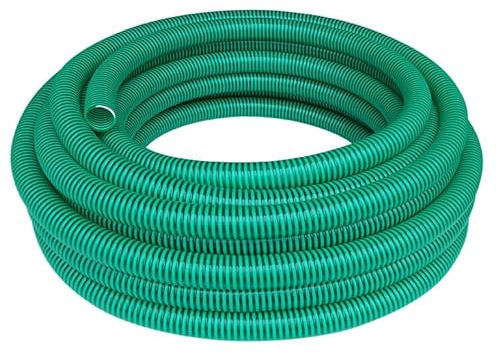 REKUBIK 32mm 1 1/4 (25m) Spiralschlauch Saug-/Druckschlauch Grün