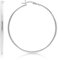 KEZEF Ohrringe Silber 925 | Schmuck | Creolen Silber 925 | Damenohrringe 2mm Hochglanzpolierte | Creolen Silber 10mm-50mm Durchmesser | Ohrringe Silber 925 Creolen | Ohrringe Silber |Earings for Woman