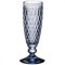 Villeroy & Boch Boston 1173090071 Lot de 4 flûtes à champagne Bleu