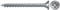 fischer PowerFast II CZF 4,0 x 30, Spanplattenschraube (200 Stk.) mit Vollgewinde, Senkkopfschraube mit Kreuzschlitz, Schraube für Holzverarbeitung, reduziert Einschraubwiderstand & Einschraubzeit