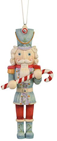 Enesco Heart of Christmas Jewel Nutcracker Suite Treat Hanging Ornament, 4.06 Inch, Multicolor