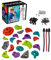 Slackers Climbing Kit (20 Stecker) für Jugendliche, Unisex, Mehrfarbig, Einheitsgröße