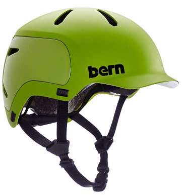Bern Watts 2.0 Helm, Mattes Grün, L