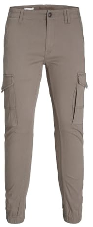 JACK & JONES JPSTPAUL JJFLAKE AKM 542 NOOS JNR, Pantaloni Cargo Bambini e ragazzi, Falcon, 146
