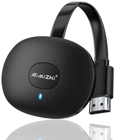 Wireless HDMI Display Adapter 4K, HDMI Dongle Screen Mirroring Display Wifi HDMI Adapter Connector Support Miracast/DLNA/Airplay for Android/i-OS/Windows/Mac OS/HDTV/Monitor/Projector