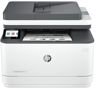 HP LaserJet Pro MFP 3101fdw Wireless Black & White All-in-One Laser Printer, Scanner, Copier, Fax, Best-for-Office (3G628F)