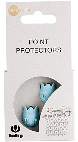 Tulip Spitzenschoner klein blau - 1 Stück