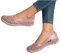 Susenstone Sandales à Bout Fermé Orthopédiques Femmes Confortable Compensées Sandale À Bout Ouvert Été Légères Mode Chaussures Dame Sandales de Trekking Mode Été Sandales d'outdoor 41 EU Rose
