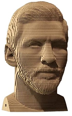 3D-Puzzle aus Karton Skulptur Motiv: Lionel Messi, Alter ab 14 Jahre, 103 Teile, ca. 18 cm H