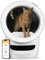 Litter-Robot 4 von Whisker, Weiß - Automatische, selbstreinigende Katzentoilette, hilft Gerüche zu reduzieren, funktioniert mit jedem klumpenden Streu