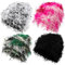 Lewtemi 4 Stück Unisex Distressed Balaclava Winter Warm Strick Beanie Outdoor Fuzzy Winter Mütze Knit Beanie Cap für Männer Frauen, Neuartige Farben, Einheitsgröße