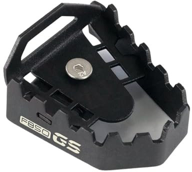 Compatible con F750GS F850gs F 750 850 GS Palanca de Freno Trasero de Motocicleta Extensor de Pedal Clavija de pie Accesorios Negros (Size : F850GS A)