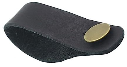 Toyvian Gitarrenkopfplatten-gurtbinder Für Akustikgitarre Gitarrengurtschloss Mit Gurtknopf Schwarz Passend Für Standard-gitarrenhälse Einfache Installation