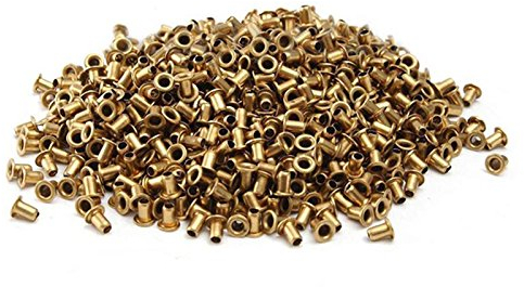 Widybord 1000Pcs Kupfer Imkerei oesen fuer Frames Bee Hive Ausruestungen Kupfer Caps