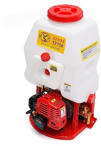 czyuRachel Seringue à essence pour jardin - 20 l - Pulvérisateur de mauvaises herbes agricole - Pulvérisateur multifonction pour sac à dos - Fertilisation de la ferme