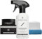 CREVIVE Flüssigleder Dunkelbraun 50 ml & Lederreiniger 250 ml - Leder Reparatur Set Braun - Kunstleder Reparaturset - Lederreparaturset für Sofa, Couch, Lenkrad, Autositze