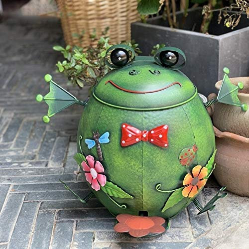 YYUFTTG Trash can Trash Can Garden Retro Ornaments English Alphabet Animal Sculpture Storage Container Home Decorations(B)