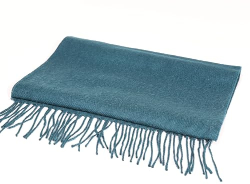 AlpacaOne 100% Baby Alpaka Schal mit Fransen – Kuschelig Weich, Leicht, Atmungsaktiv für Damen & Herren, Perfekt für Alle Jahreszeiten, Wärmendes & Stilvolles Accessoire aus Alpaka Wolle