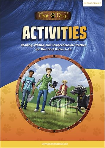 Phonic Books That Dog! Activities: Adjacent consonants and consonant digraphs, suffixes -ed and -ing