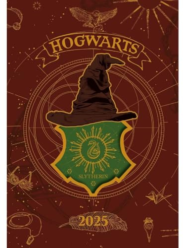 Harry Potter – A5-Tischkalender 2025: Original Danilo-Kalender [Mehrsprachig] [Kalender] (Desk Diary)