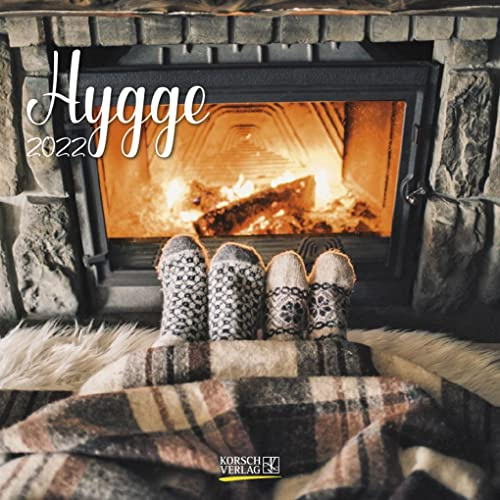 Hygge 2022: Broschürenkalender mit Ferienterminen. Für hyggelige Momente. 30 x 30 cm