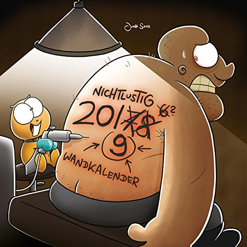 Nichtlustig Wandkalender 2019