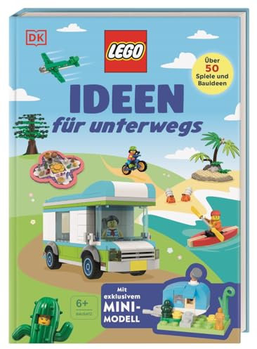 LEGO® Ideen für unterwegs: Über 50 Spiele und Bauideen. LEGO® Buch mit Bauanleitung und LEGO® Steinen für ein exklusives Mini-Modell. Für Kinder ab 6 Jahren