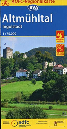 ADFC-Regionalkarte Altmühltal Ingolstadt, 1:75.000, mit Tagestourenvorschlägen, reiß- und wetterfest, E-Bike-geeignet, GPS-Tracks Download (ADFC-Regionalkarte 1:75000)