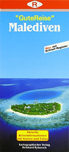 Ryborsch Karten, Malediven, GuteReise: Große Landkarte der Malediven mit Sonderkarten der einzelnen Atolle und Stadtplan von Male.