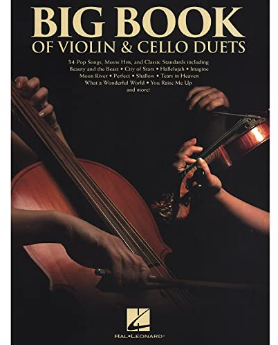 Big Book of Violin & Cello Duets. Buch und Einzelstimme(n): Score With Separate Pull-out Parts