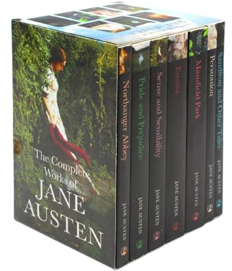 The Complete Works of Jane Austen Collection 7 books box set: (Sanditon and Other Tales, Sense and Sensibility, Pride and Prejudice, Persuasion, Emma & More)