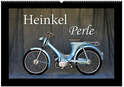 Heinkel Perle (Wandkalender 2026 DIN A2 quer), CALVENDO Monatskalender: Ein Schmuckstück unter den historischen Mopeds (CALVENDO Mobilitaet)