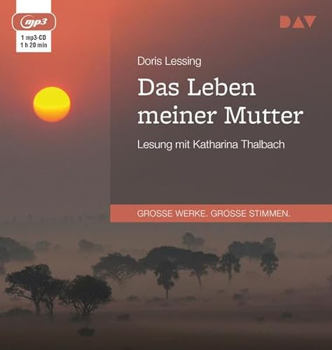 Das Leben meiner Mutter: Lesung mit Katharina Thalbach (1 mp3-CD)