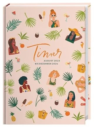 Girls Style Timer Schülerkalender A5. Praktischer Terminplaner und Hingucker zugleich: Der Taschenkalender mit coolem Girlpower-Cover für Schule und ... ab August 2023 - Schüler-/Studentenkalender