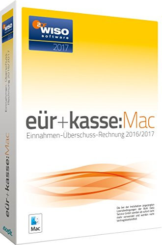 WISO eür+kasse:Mac 2017: Die Einnahmen-Überschuss-Rechnung 2016/2017. Inklusive Gewerbe- und Umsatzsteuer-Erklärung