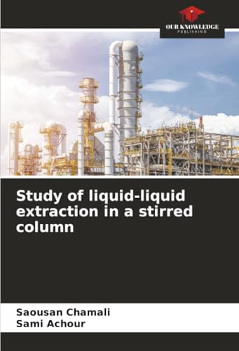 Study of liquid-liquid extraction in a stirred column