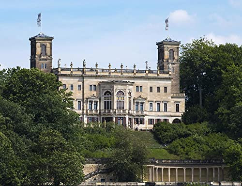 HANSEPUZZLE 30713 - Dresden Puzzle 1000 Teile | Gebäude Puzzle mit hochwertiger Puzzle Aufbewahrung: Kartonbox und Wieder verschließbarem Beutel | Puzzle-Maße: 60 x 46 cm