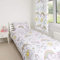 Zappi Co Einhorn Einzelbett Bettwäsche-Set beinhaltet Bettbezug (200x135 cm) und Kissenbezug (48 x 74 cm) - Perfekt für Mädchenbetten mit Feenschloss-Design