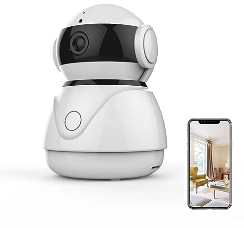 SECUEYE APP 3MP HD IP Kamera Pan/Tilt Nachtsicht Bewegungserkennung Alarm 2-Wege Audio WiFi Wireless Video Monitoring Fernbedienung P2P