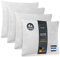 LILENO HOME 4er Set Kissenfüllung 50x60 cm - 40°C waschbares Innenkissen geeignet für Allergiker - Polyester Kisseninlet als Couchkissen, Sofa Kissen, Cocktailkissen und Kopfkissen