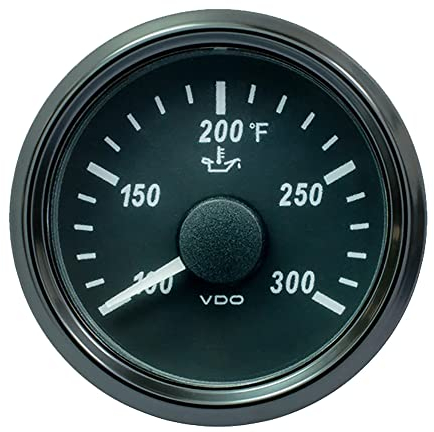 VDO Computers Singleviu A2C3833410030 Öltemperaturmesser, 52 mm
