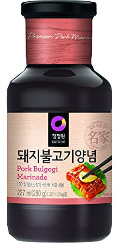 CHUNG JUNG ONE Porc Marinade Barbecue Coréen Paquet de 280 g