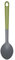 Fackelmann Cuillère de Cuisine pour Le Service des Plats en Sauce, 1 pièce, cuillère, ustensile de Cuisine, Bioplastique issu de canne à sucre, Vert, Gris, 32,5 x 7,3 cm
